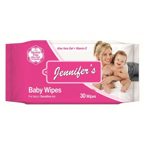 Jennifer's Baby Wipes 30's