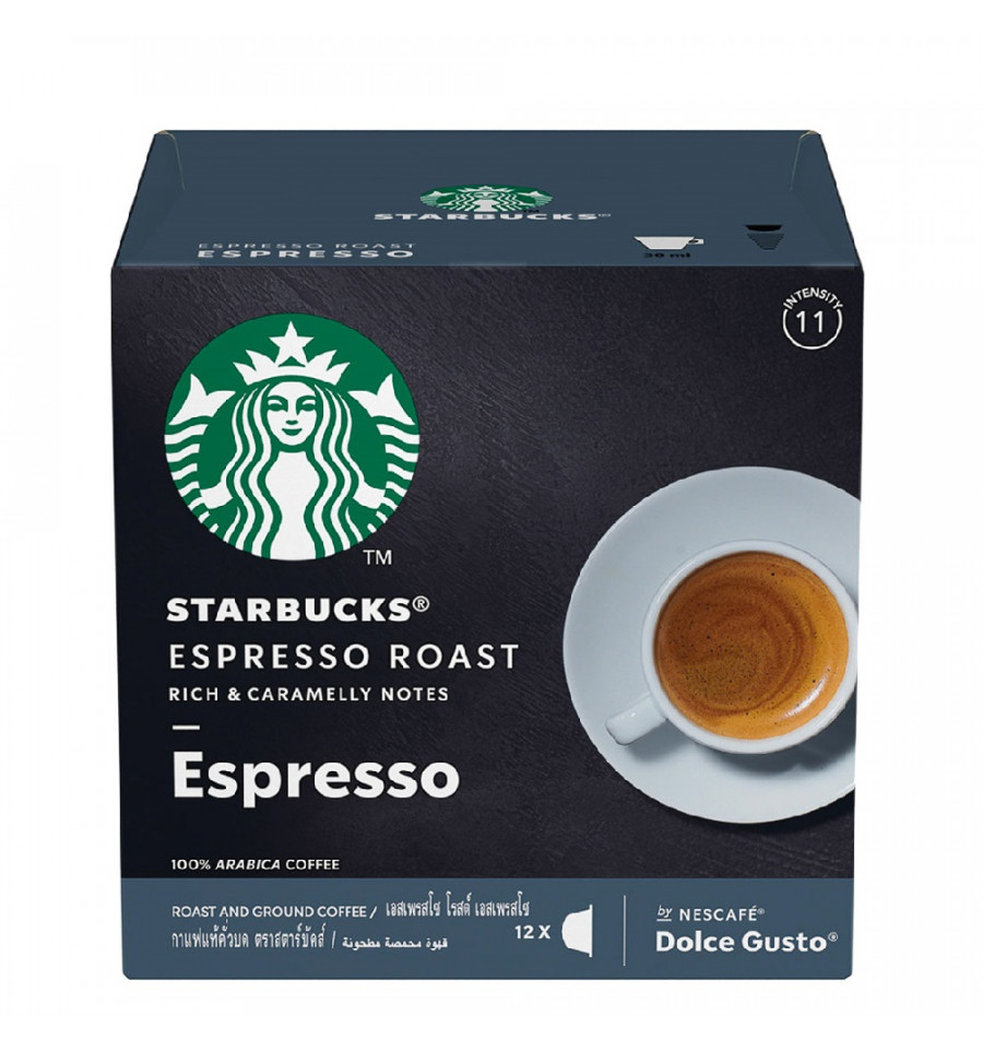 Nescafe Dolce Gusto Starbucks Espresso Roast 12 Capsules from Super...