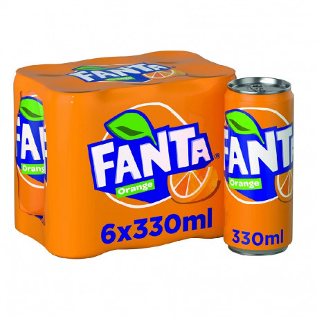 Fanta Orange 6x330ML