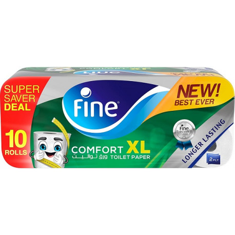 Fine Comfort XL Toilet Paper Soft 2...