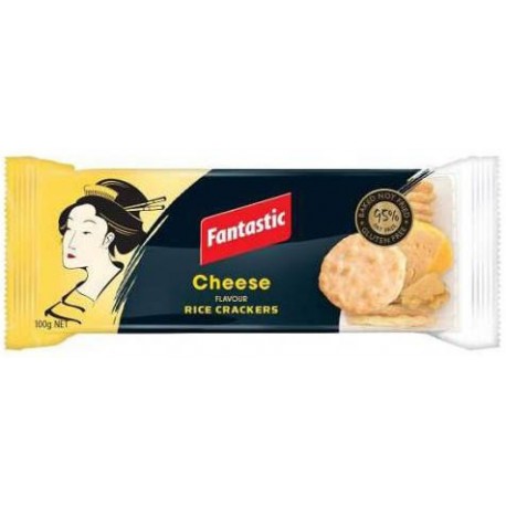 Fantastic Cheese Rice Crackers 100g