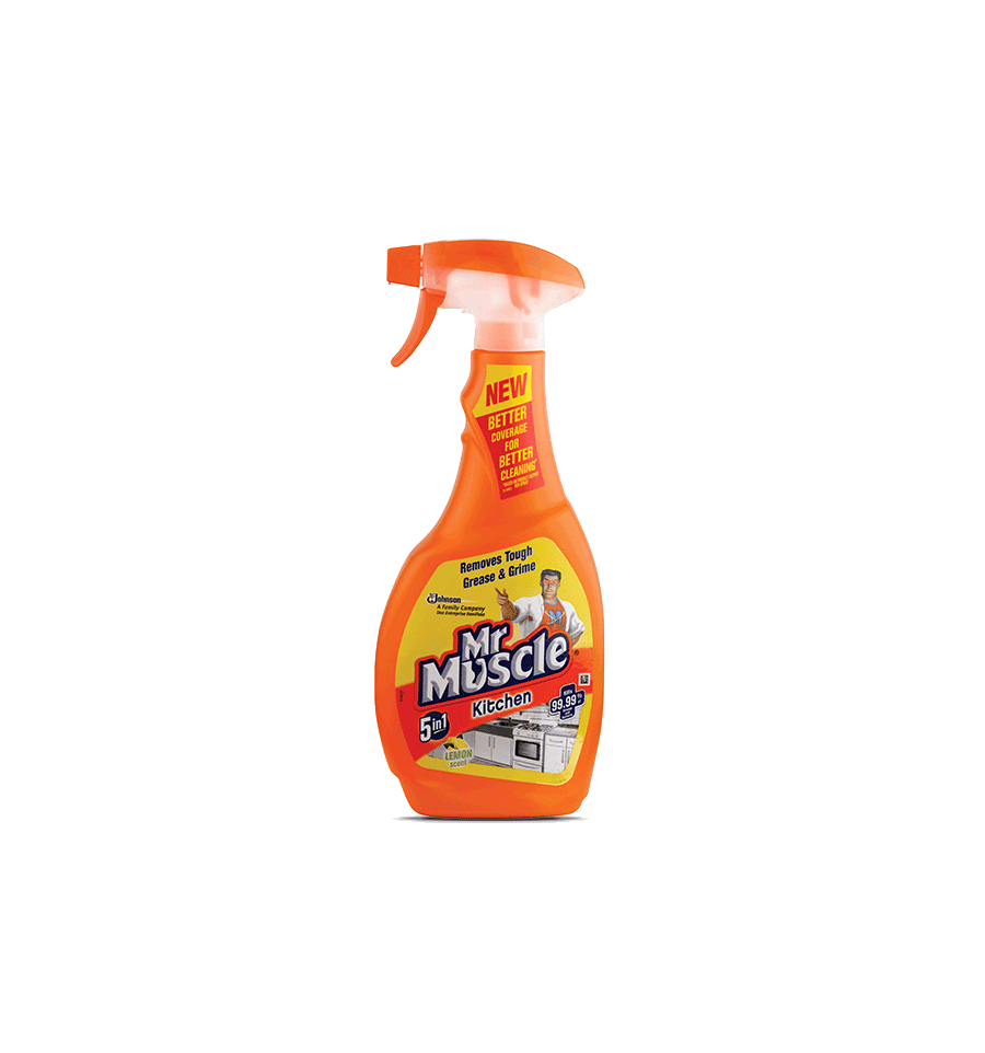 Mr. Muscle 5in1 Total Kitchen Cleaner Orange 500ml from SuperMart.ae